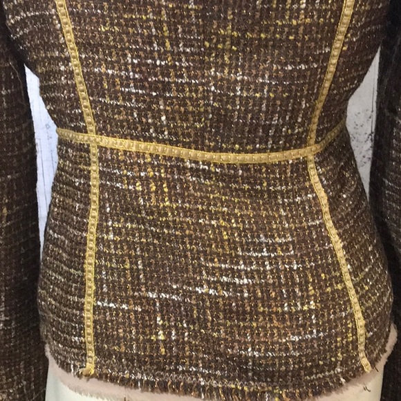 Vintage Cantata fitted jacket 1 button closure lined - Picture 10 of 15